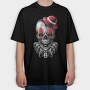 Skull Clown Cap, Tricou Oversize Barbati (Unisex)