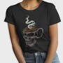 Skull Coffee Steamer, Tricou Femei