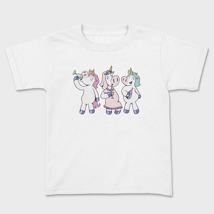 Tricou Copii, Drunk Unicorns