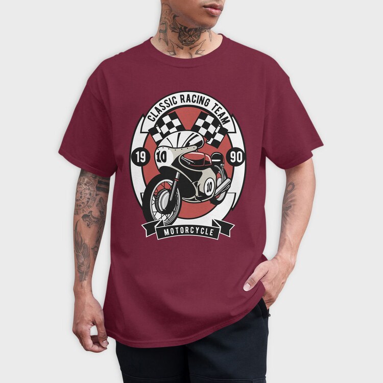 Classic Racing Team, Tricou Barbati (Unisex)
