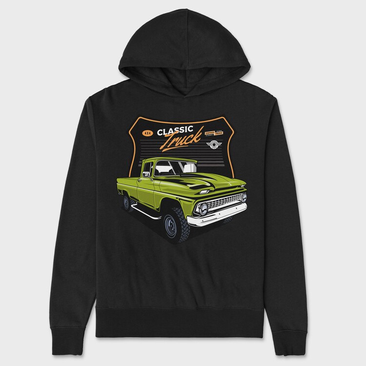 1963 chevrolet k 10 4x4, Hanorac Oversize Barbati (Unisex)