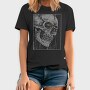 Skull Eyes Glow, Tricou Barbati (Unisex)