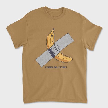 Tricou Barbati (Unisex), Banana Art