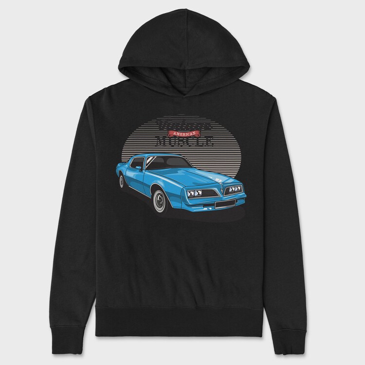 Pontiac Firebird Esprit 1978, Hanorac Oversize Barbati (Unisex)