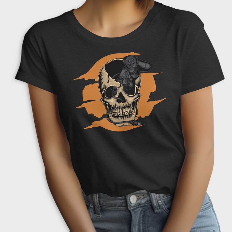 Skull Gaming Controller, Tricou Femei