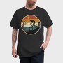 Mountain Bike Sunset, Tricou Barbati (Unisex)