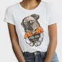Cool Dog In Cuffs, Tricou Femei