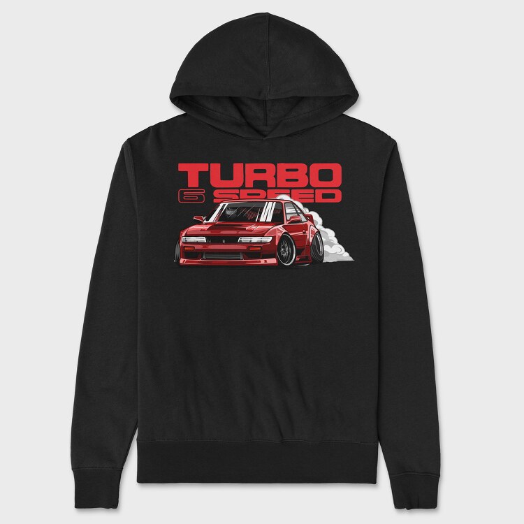 Turbo 6 Speed Silva, Hanorac Oversize Barbati (Unisex)