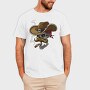 Cowboy Skull, Tricou Barbati (Unisex)