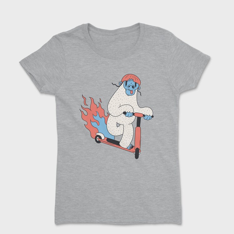Yeti Scooter, Tricou Femei