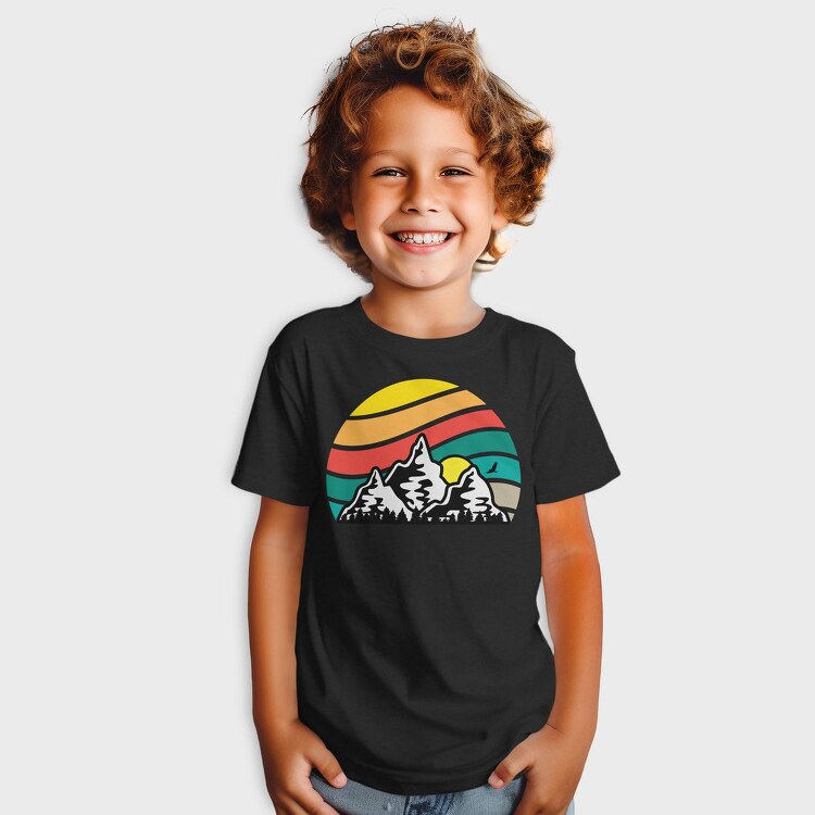 Mountain Sunset, Tricou Copii