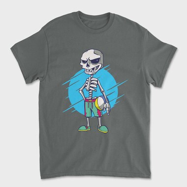 Tricou Barbati (Unisex), Beach Volley Skull