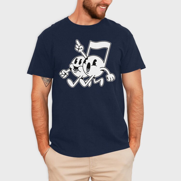 Music Note, Tricou Barbati (Unisex)
