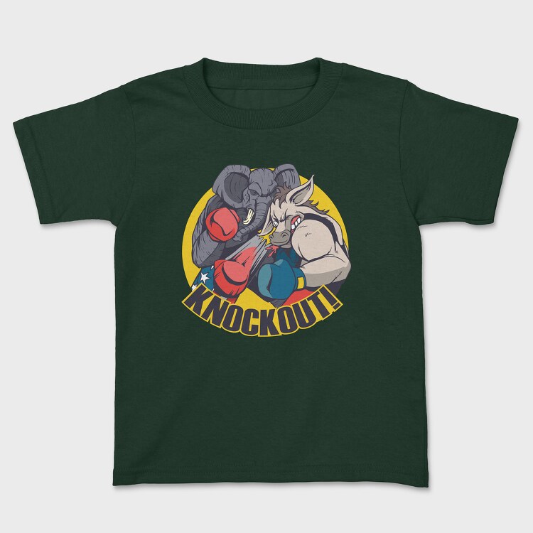 Tricou Copii, Elephant Donkey Knockout