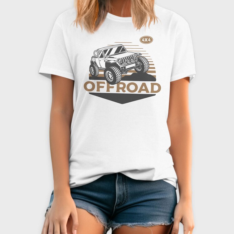 Off Road Jeep 0, Tricou Barbati (Unisex)