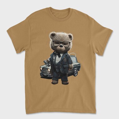 Business Teddy, Tricou Barbati (Unisex)