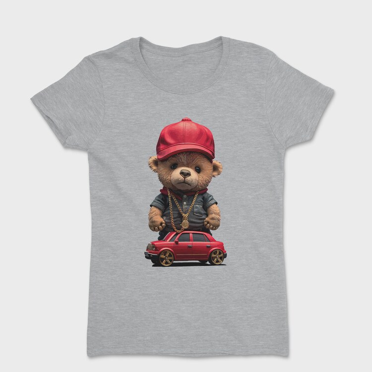 Car Teddy Bear, Tricou Femei