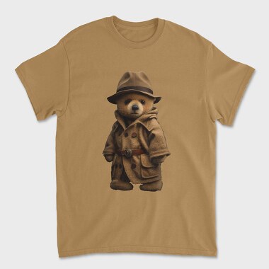 Detective Teddy, Tricou Barbati (Unisex)