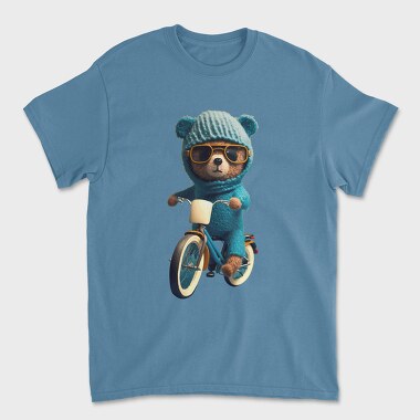 Teddy Bear Bicycle, Tricou Barbati (Unisex)