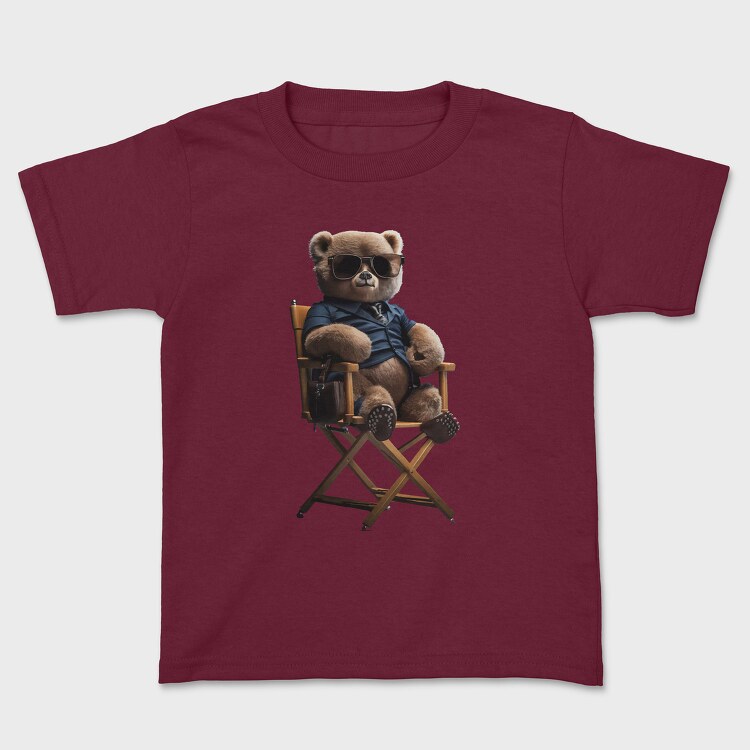 Teddy Bear on Chair, Tricou Copii