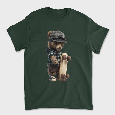 Teddy Skate, Tricou Barbati (Unisex)