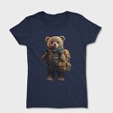 Teddy With Backpak, Tricou Femei