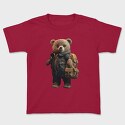 Teddy With Backpak, Tricou Copii