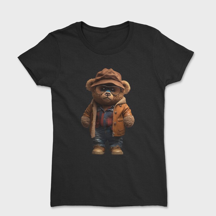 Vintage Teddy Bear, Tricou Femei