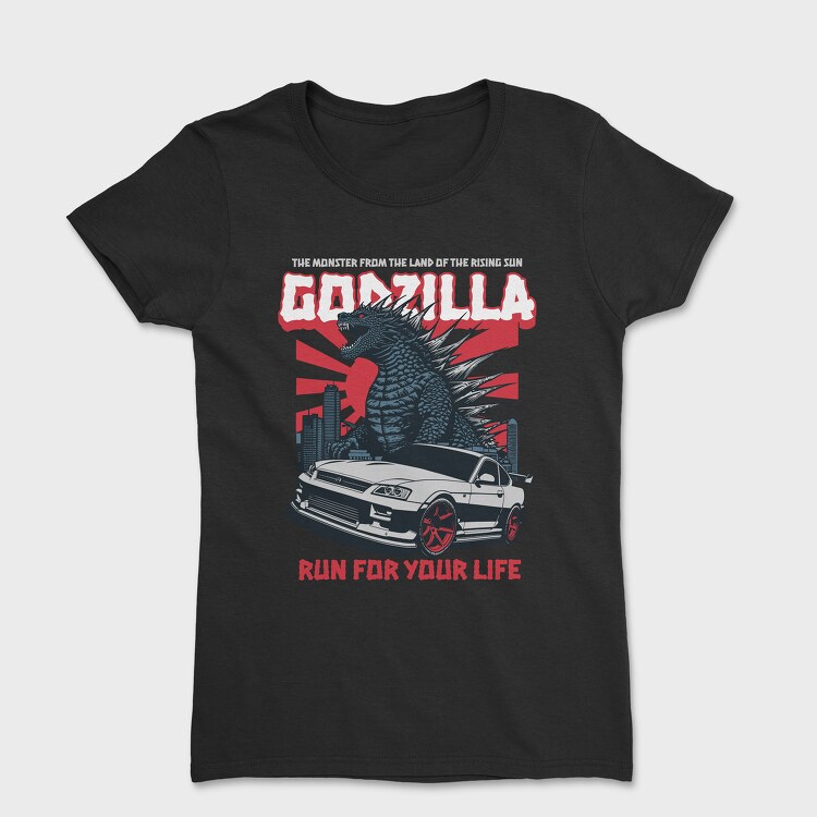 Godzilla Gtr Skyline, Tricou Femei