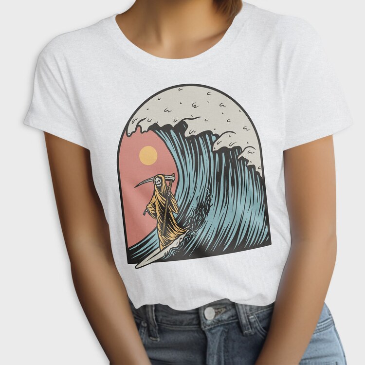 Grim Reaper Surfing, Tricou Femei