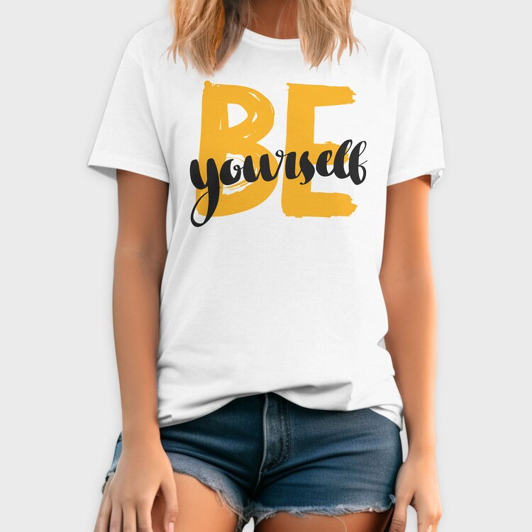 Be Yourself, Tricou Barbati (Unisex)