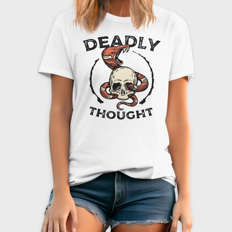 Deadly Snake Thought, Tricou Barbati (Unisex)