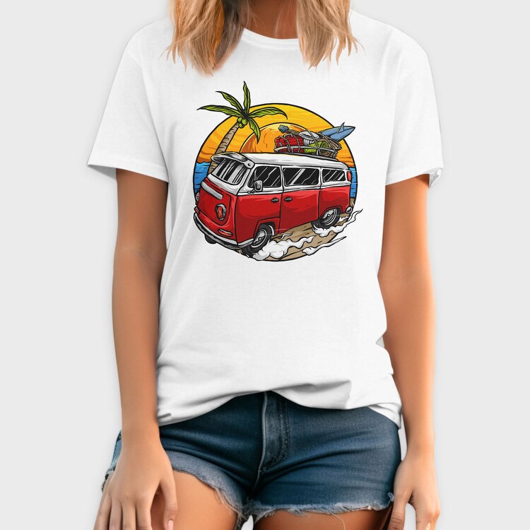 Beachbum Bus, Tricou Barbati (Unisex)