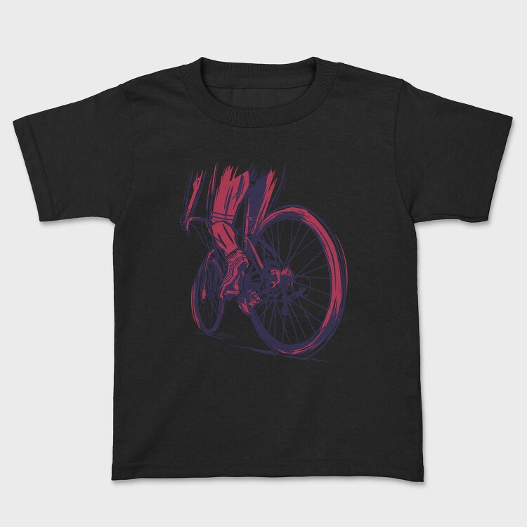 Muscular Cyclist, Tricou Copii