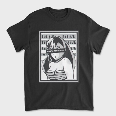 Tricou Barbati (Unisex), Waifu Material