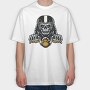 Skull Rider, Tricou Oversize Barbati (Unisex)