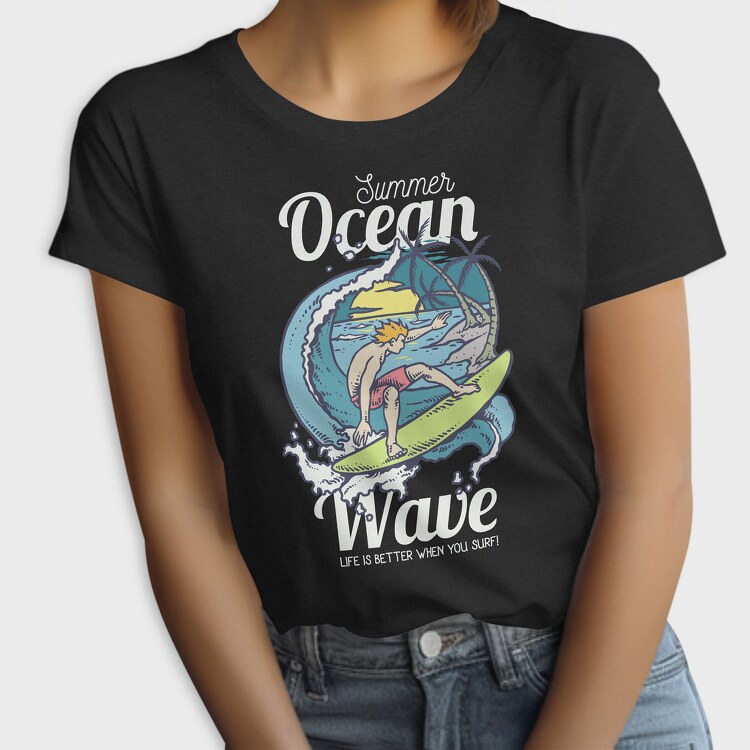 Beach Surfing, Tricou Femei
