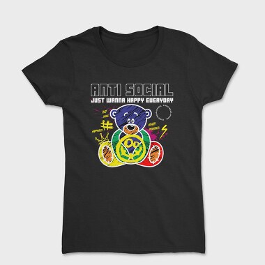 Anti Social Bear, Tricou Femei