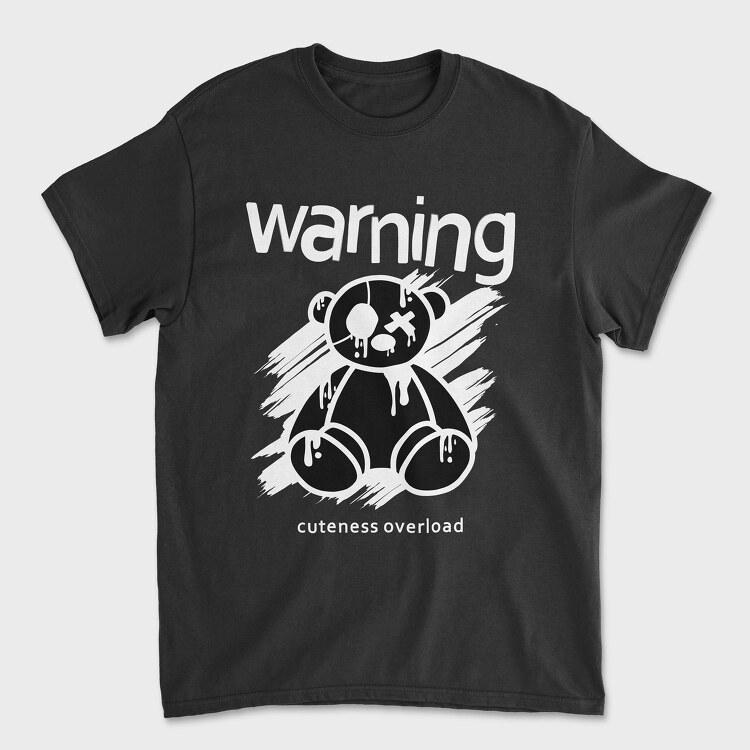 Cuteness Overload Bear, Tricou Barbati (Unisex)