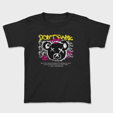 Dont Panic Bear, Tricou Copii