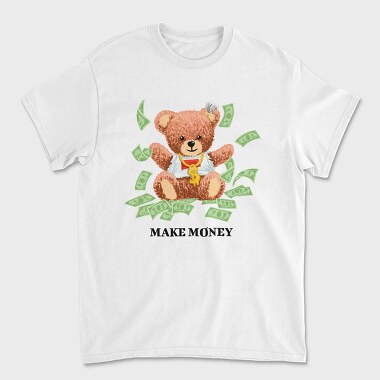 Make Money Bear, Tricou Barbati (Unisex)