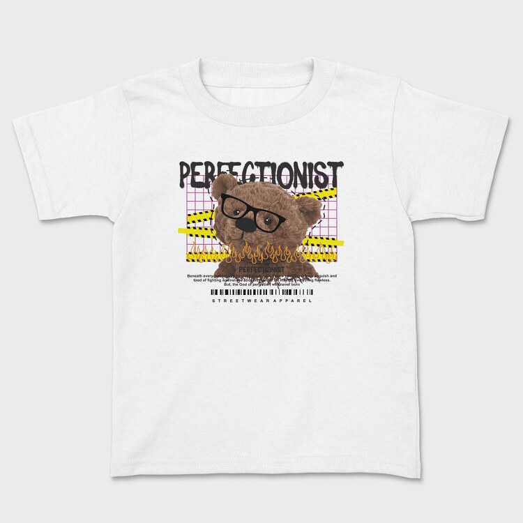 Perfectionist Bear, Tricou Copii