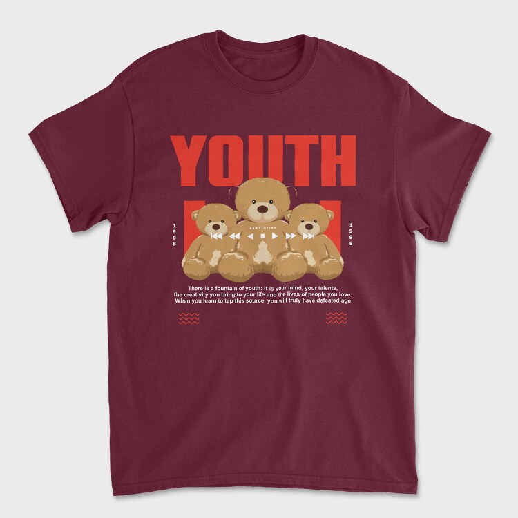 Youth Bear, Tricou Barbati (Unisex)