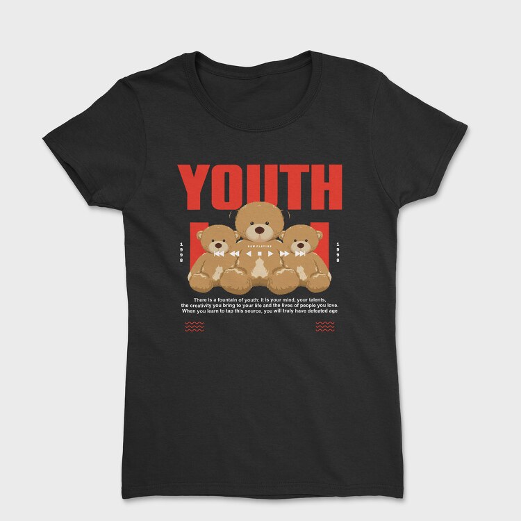 Youth Bear, Tricou Femei