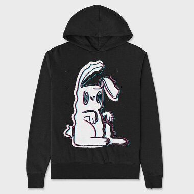 Hanorac Barbati (Unisex), Trippy Bunny