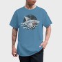 Shark Attack Splash 1, Tricou Barbati (Unisex)