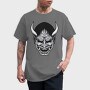 Demon Horns Grin, Tricou Barbati (Unisex)