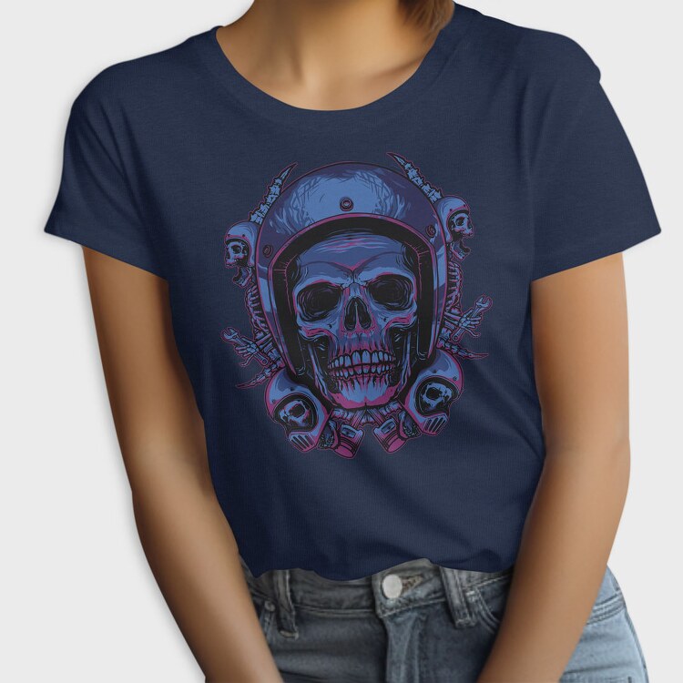 Skullmechhelmet, Tricou Femei