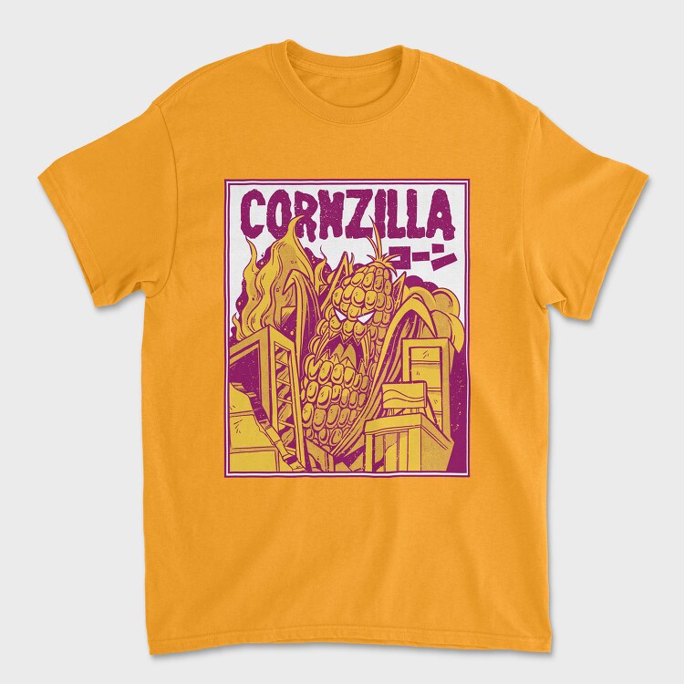 Tricou Barbati (Unisex), Corn Zilla