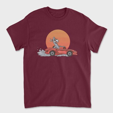 Tricou Barbati (Unisex), Lama In The Car